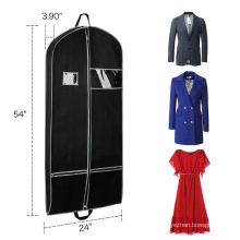 Custom Folding Zip Lock Printed Suit Cover Cloth Non Woven Fabric Garment Bag